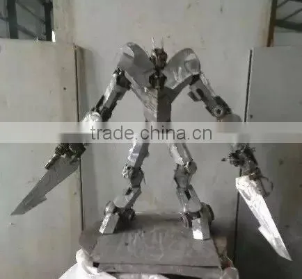 Iron Sculpture Sentinel Prime Cast Iron Western Decor photo-3