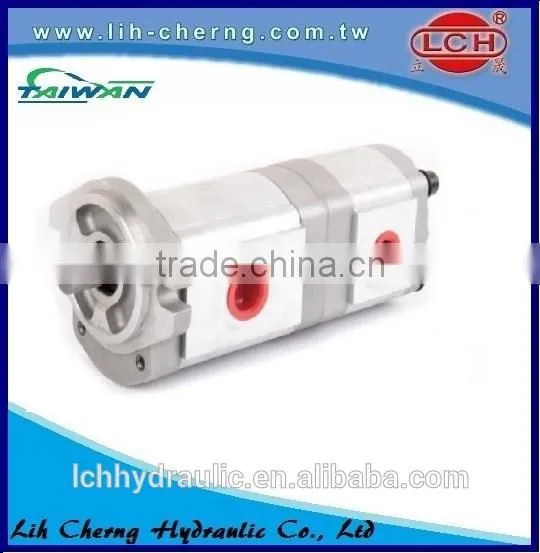 Aluminium Body Tandem Hydraulic Gear Pump photo-3