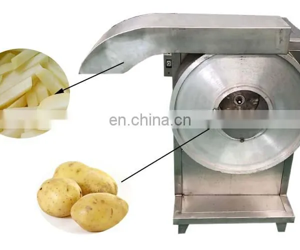 Automatic Vegetable Cassava Cutter Potato Chips Slicer French Fries Cutting Machine Slicing Machine photo-4
