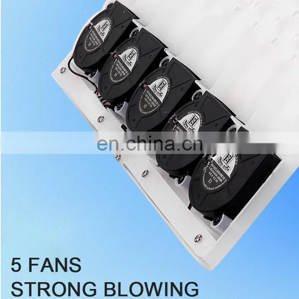 2022 New Summer Cool and Breathable Car Seat Blower Black 5 Fans USB Plug Power Bank Supply 7 Seater Car Cooling Mat photo-3