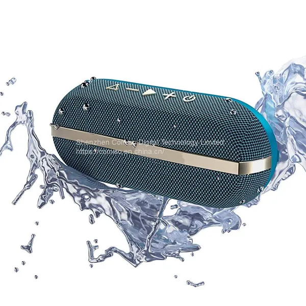 Ortable Bluetooth Speakers, Ipx7 Waterproof Floating 20W Wireless Speaker Loud Sound Rich Bass, Stereo Pairing Max 40W, 24 Hours Bluetooth 5.0