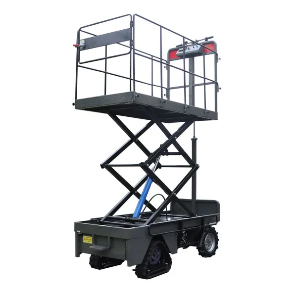 Mini Crawler Type Garden Truck Dumper With Lift Container