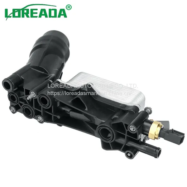 Oil Cooler Filter Adapter Housing 68105583AF For Jeep Chrysler Dodge 3.6 2014-17 photo-2