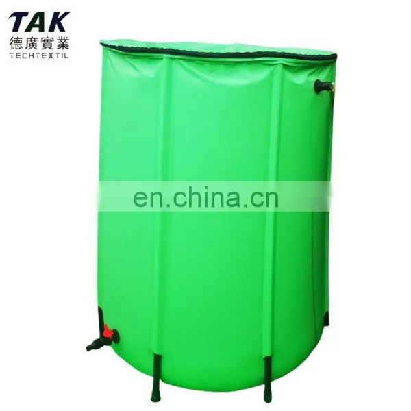 200l Rain Harvesting Tank Home Garden Foldable Water Barrel Collapsible Frame Pvc Collapsible Garden Barrel