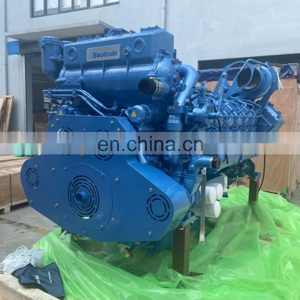 In Stock 1100HP Big Power Weichai Baudouin 12M33 12M33C1100-15 Marine Boat Engine photo-4