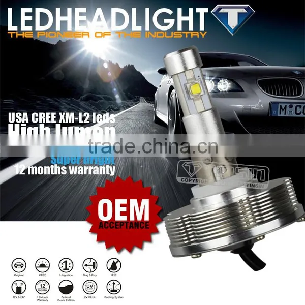 20W 2400LM 4300k H3 Auto CREE LED Headlight Kit Fog Lamp