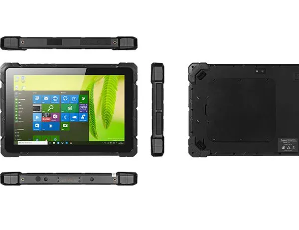 HIDON Factory WIN10 10 Inch Rugged Tablet NFC 2D Barcode Fingerprint Muti-functions Industrial Computer With RJ45 RS232 Ports pc photo-5