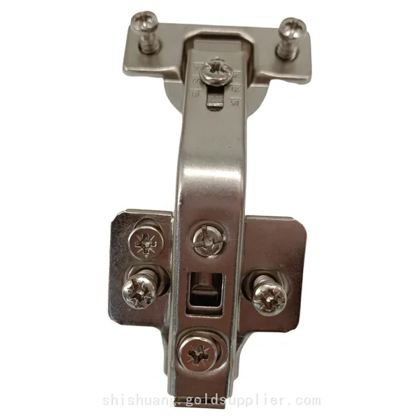 Furniture Kitchen Hardware Steel 3D Adjustable Two Way 165+135 Degree Clip on Soft Close Concealed Cabinet Cupboard Hinge photo-2