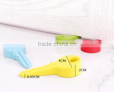 Wholesale High Quality Key Shaped Customed Silicone Door Stops photo-4