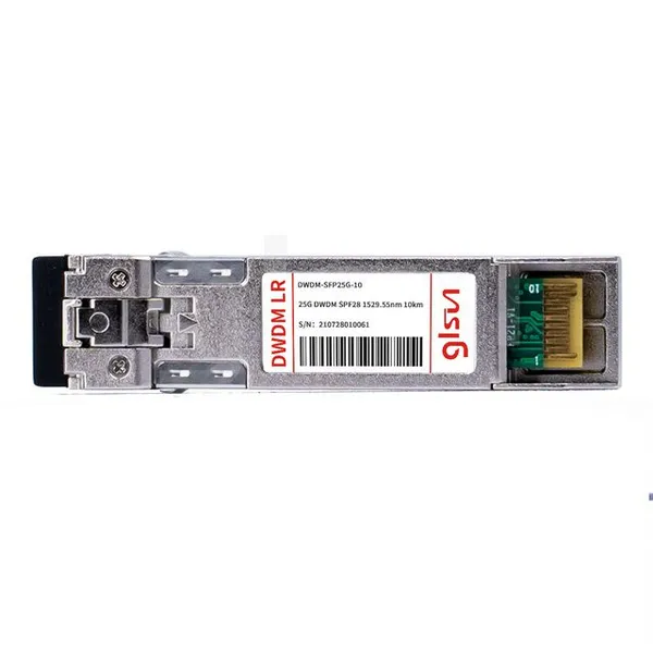 C60 DWDM-SFP25G-29.55 Cisco Compatible, 25G DWDM SFP28 100GHz 1529.55nm 10km DOM LC SMF Fiber Optical Transceiver Module photo-4