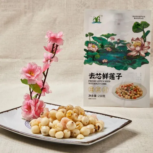 Premium Fresh Lotus Seeds Pit Removed Ready to Cook Enjoy Nutritious Tender Juicy & Naturally Delicious photo-2