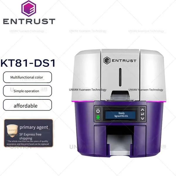 Sigma-ds1 id Card Printer, Dye-sublimation Printing, Suitable for Printing Work Permits, Membership Cards, and Badge Cards photo-2