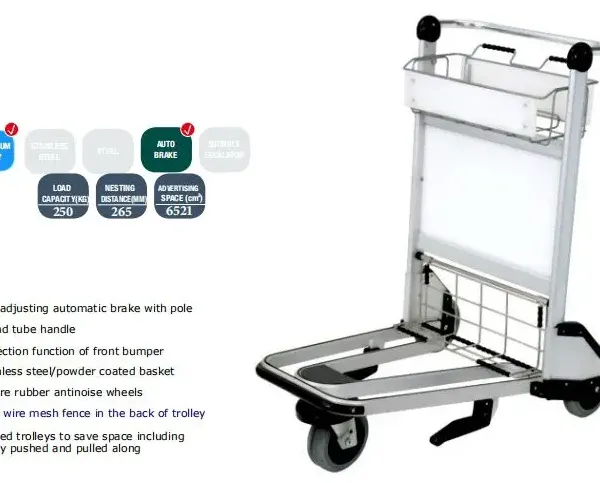 Warehouse Airport Trolley With Prep Station Boosting Picking Productivity photo-5