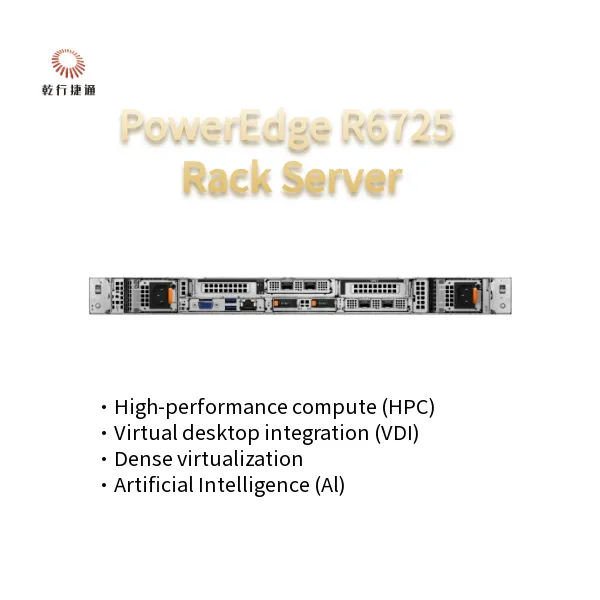 High-Tech PowerEdge R6725 1U Rack Server With AMD EPYC 9005 Series Processor photo-4