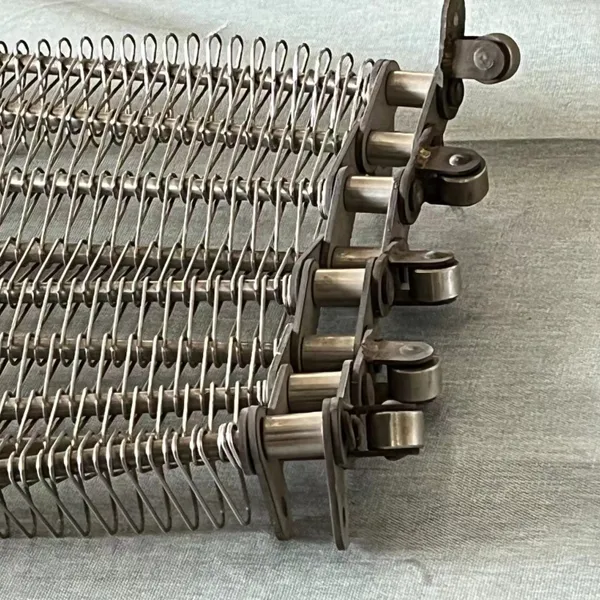 Cooling Conveyor Belt, Stainless Steel Spiral Mesh Wire Mesh Conveyor Belt, Highly Competitively Priced. photo-1
