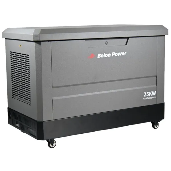 Industrial 25KW Multi-fuel Silent Generator Four Cylinder Water-cooled CG14 EFI Engine Commercial Backup Power Unit
