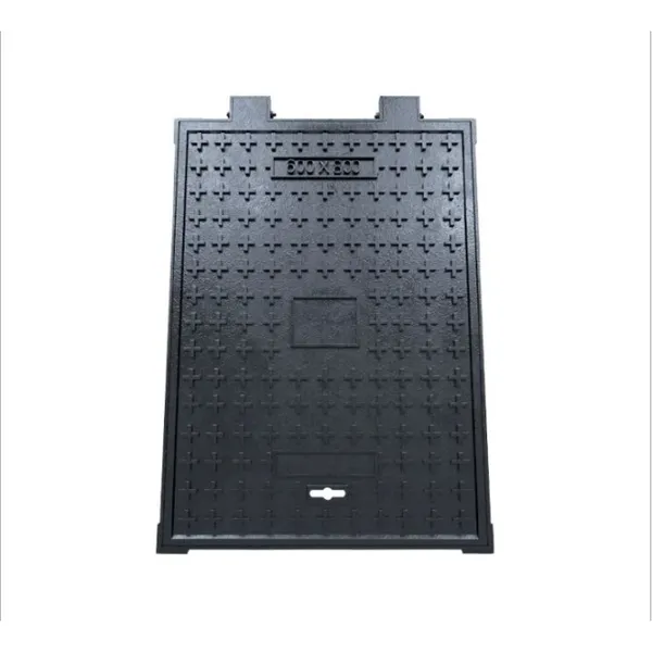 Jingdong Ductile Iron Manhole Cover for Highway Pedestrian Zones Rectangles Custom Sizes (600*600/800*800) Casting Services photo-2