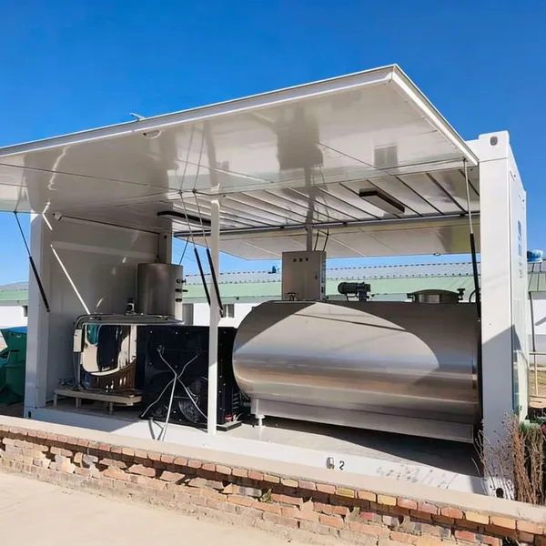 Milk Receiving Platform Stainless Steel Dairy Milk Collection Platform For Farm Raw Milk Receiving photo-3