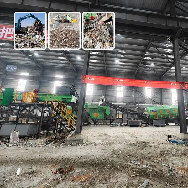 Post-war House Waste Sorting Treatment Equipment Construction Demolition Solid Waste Separator Recycling Machinery EPC