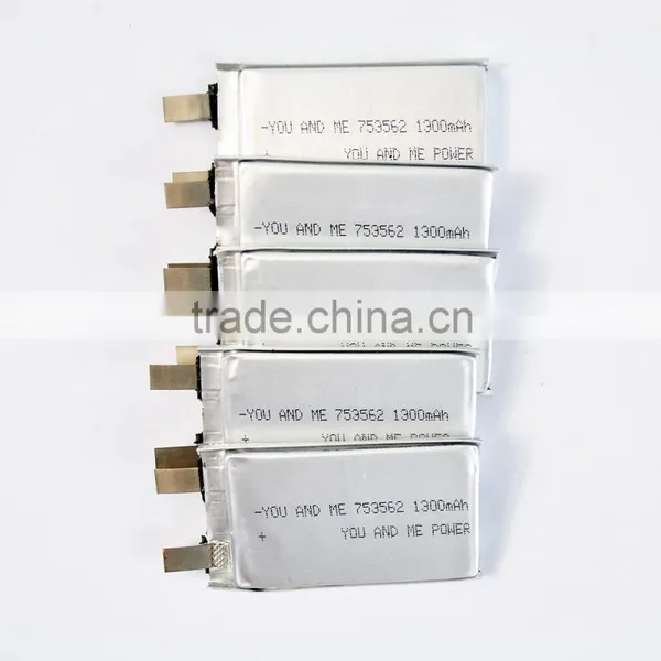 HRB 1300mah 25C Lithium Polymer Battery Cell 3.7V High Capacity photo-2