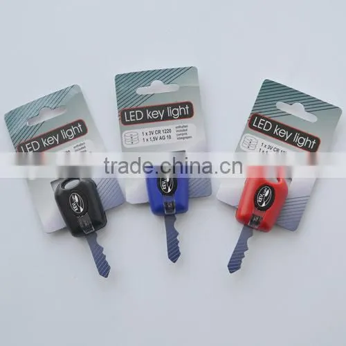 Hot Selling Promotion Custom LED Key Cover With Light KeyChain