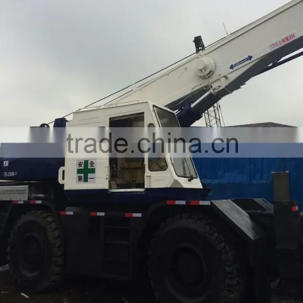 Used Japan Made Tadano Rough Terrian Crane Tr250m Mode Ltadano 25t Rough Crane KR25H KR50 photo-5