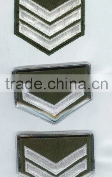 Embroidery Rank Badges Patches Uniform Accessories Aigullettes