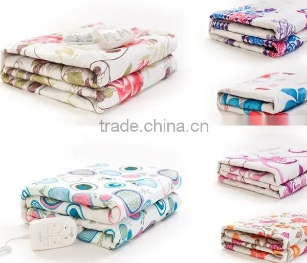 Turkish Customer Visit Our Hongkong Exhibition for Polyester Electric Blanket With CE,ROHS Certification photo-6
