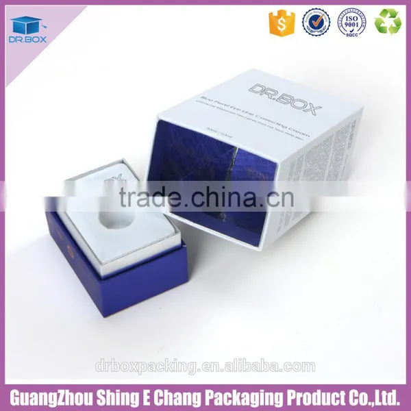 Silver Cardboard Printing Recycled Paper Cosmetic Packaging Luxury photo-3