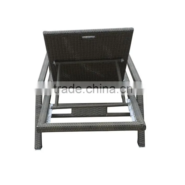 New Model Sofa Bed Outdoor Aluminum Folding Beach Luxury Lounge Chair photo-5