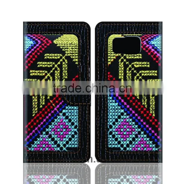 Shenzhen KVQ Factory Exclusive Design Luxury Jeans Wallet Case for Sony Z5 Premium photo-4