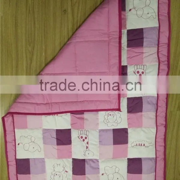Baby Girl Patchwork Quilt photo-6