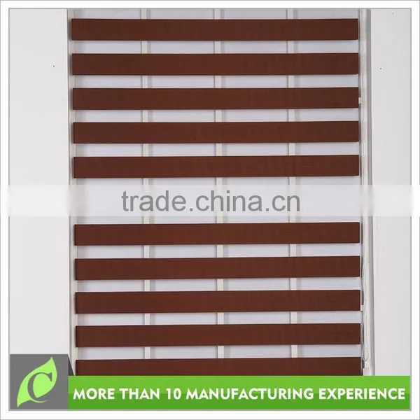 New Developed Window Use Motorized Jacquard Zebra Blinds