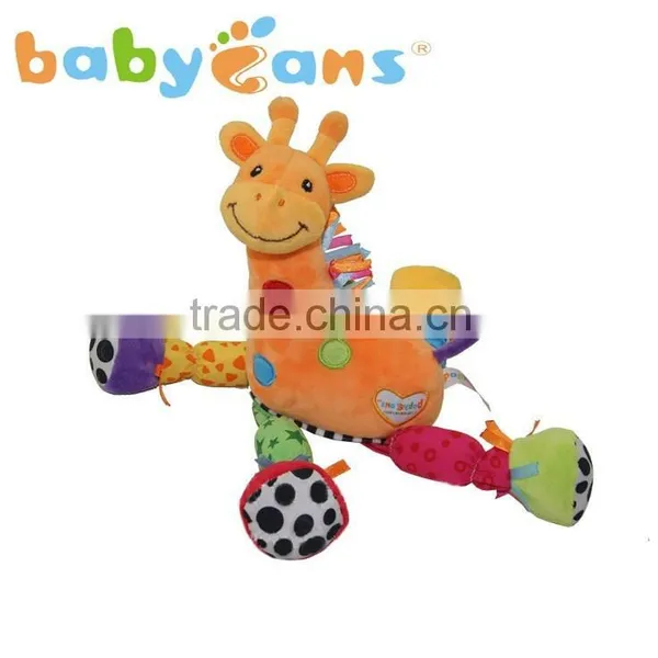 Babyfans Plush Stuffed Baby Best Gift Rattle Hanging Crib Toys For Baby photo-2