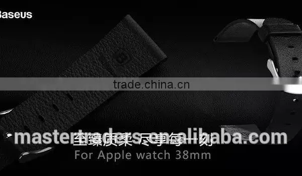 BASEUS Classic Buckle 42MM Genuine Leather Watch Band Wrist Strap For Apple Watch MT-3486 photo-6
