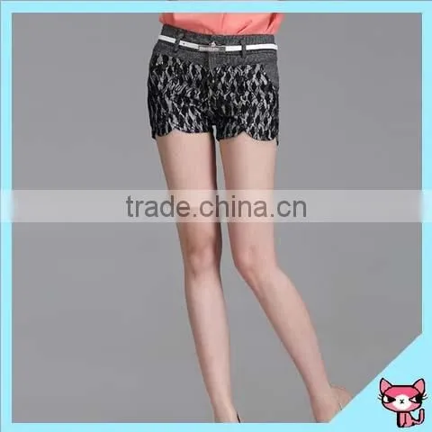 Produce Hot Sale Office Black Women Mma Shorts