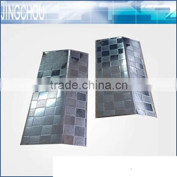 China Stainless Steel Right Angel Shape Floor Trim for Wholesales