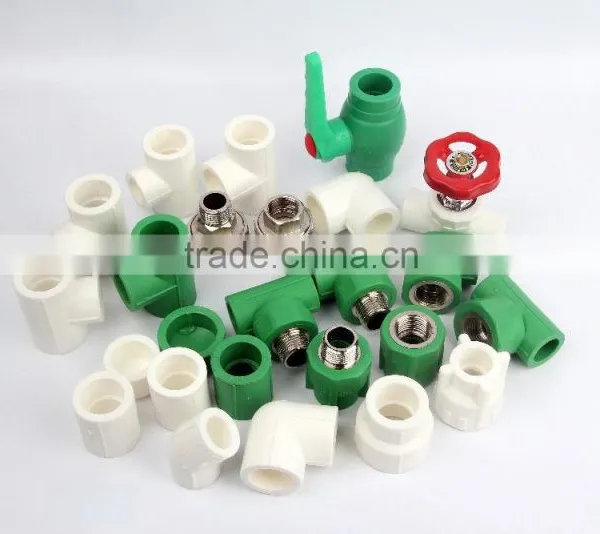 PPR Pipe Fittings Equal Tee/plastic Water Pipe Tee/hot Sale Cheap Price Ppr Tee/ppr Barred y Type Reducing Tee photo-4