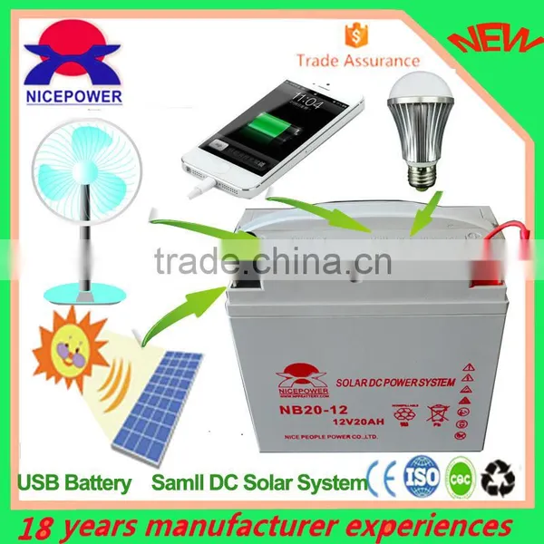 USB Storage 12V 20AH Maintenance Free Battery photo-2
