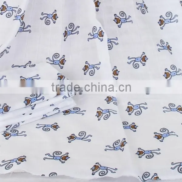100% Cotton Muslin Swaddle Blanket Baby photo-2