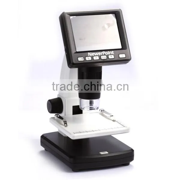 High Quality 5M USB Standalone Digital Microscope LCD Video Microscope for Student Laboratory
