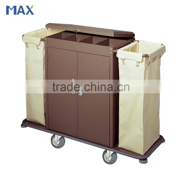 hotel room housekeeping carts linen trolly service cart