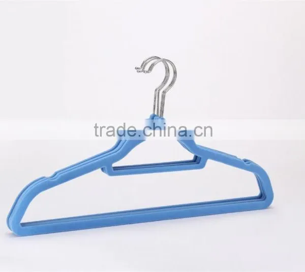 Standby Velvet Flocked Clothes Hangers and Racks With Notches photo-4