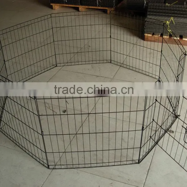 China Indoor Outdoor Cheap Portable Wire Metal Rabbit Enclosure Hutch photo-2