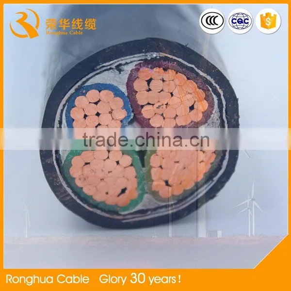 4 Core Cables With Copper Conductor Aluminum Conductor Pvc Insulation Sheath photo-5