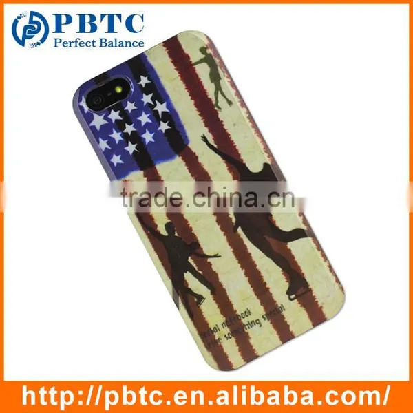 Set Screen Protector And Case For Iphone 5 , Hard Plastic Retro Style Triumphal Arch Wholesale Cell Phone Case photo-5