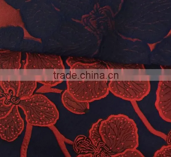 Made In China Ladies Party Dress Jacquard Fabric High Denisty and Quality photo-4