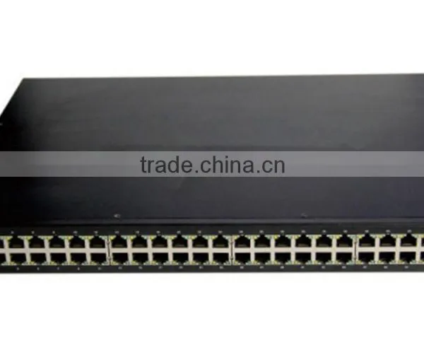 48 Ports Gigabit Networking Switches With 4 SFP Fiber Switch Ports IEEE 802.3af/at photo-4