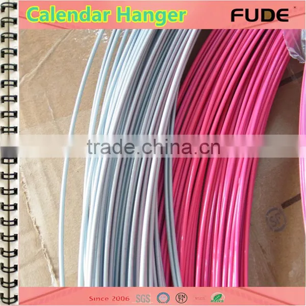 Popular 2016 Hot Sell High Quality Nylon Coated Wire Calendar Hanger photo-5
