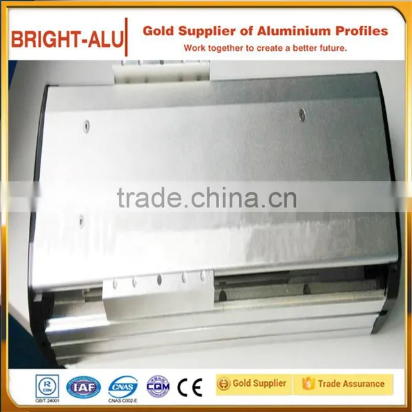 Precision Machined Electrophoretic Cnc Extruded Aluminium Profile photo-2